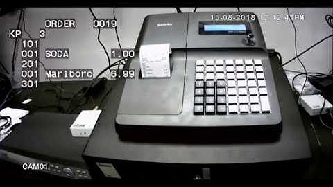 Connected iLinkPro iTIVO HD/4k Text Inserter Overlay to Samsung SAM4S 2000 Series POS Cash Register