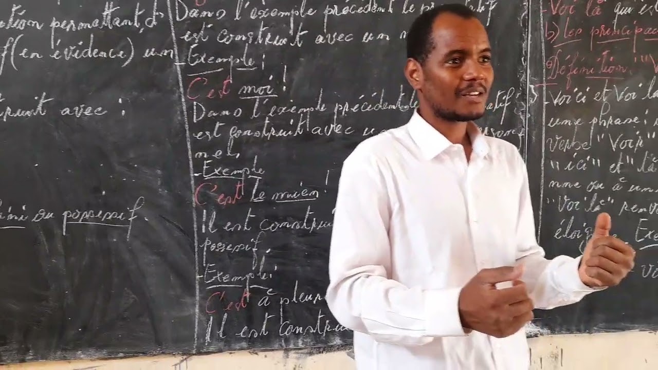 Les présentatifs première partie