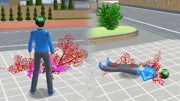 How to make blood in Sakura school simulator#tutorial#sakuraschoolsimulator #comedyfilms
