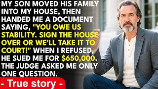 Information My Son Moved His Family Into My House Without Permission And Sued Me For $650,000 — The Judge Ask... Update