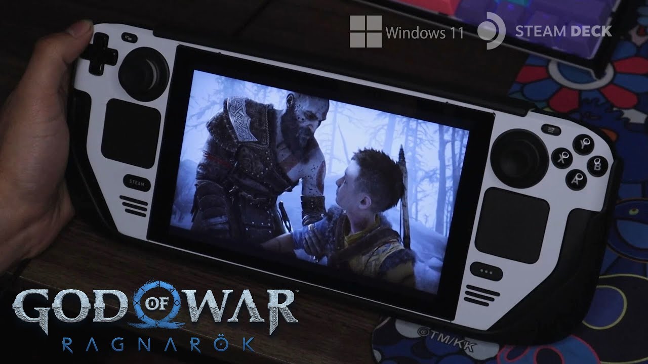 God of War: Ragnarök • Steam Deck Gameplay • Remote Play 