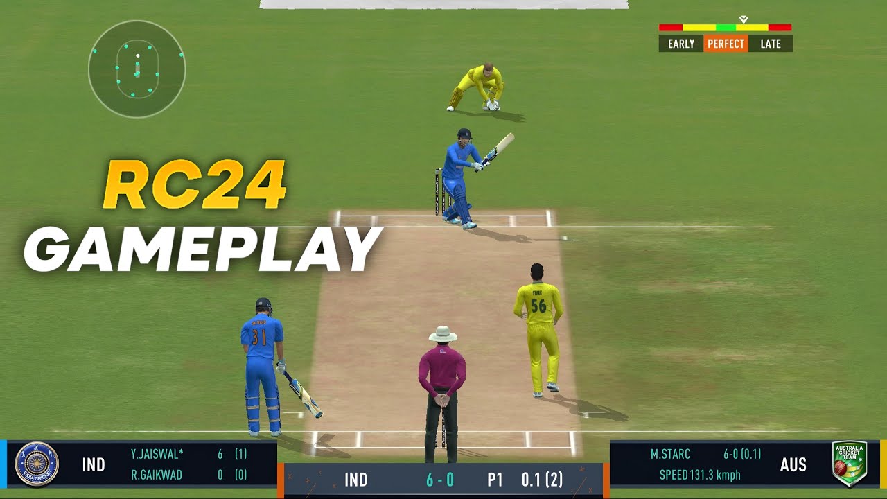 Real Cricket 24 Gameplay || Graphics Improved || New features - YouTube