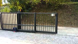 CENTROMATI  Terni Cancello scorrevole telescopico BFT Deimos Ultra BT A400Telescopic sliding gate!