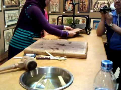 Ancient Egyptian Glass Making Demonstration Ancient Egyptian Glass Making Demonstration