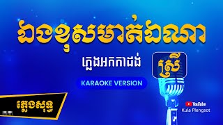 ឯងខុសមាត់ឯណា (ស្រី) ភ្លេងសុទ្ធ | Eng Khos Mot Ena - [By Kula] #KaraokePlengsot
