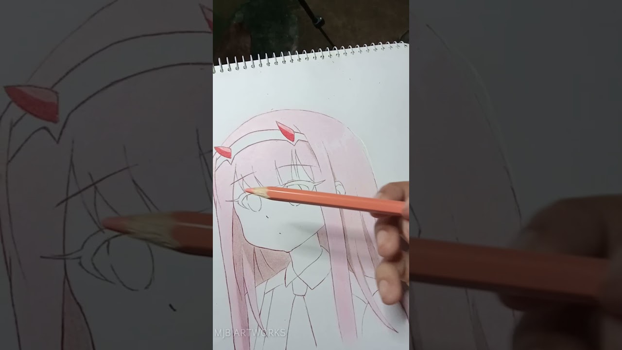 CHIBI ZERO TWO Drawing | MJB Artworks