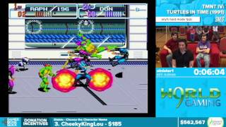 Teenage Mutant Ninja Turtles IV by sinister1 in 23:38 - Awesome Games Done Quick 2016 - Part 126