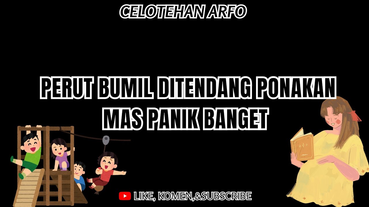 ASMR HUSBAND ROLEPLAY|PERUT BUMIL DITENDANG PONAKAN,MAS PANIK BANGET ⁉️