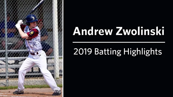 Andrew Zwolinski 2019 Batting Highlights