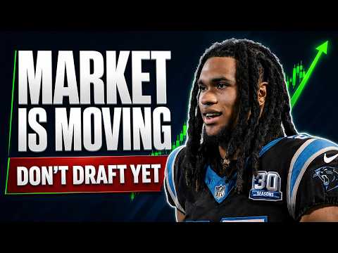The Fantasy Football Market Is MOVING — Don’t Draft Before Watching This