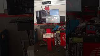 the work wheel alignment machine is here software.. #automobile #formula1 #racing