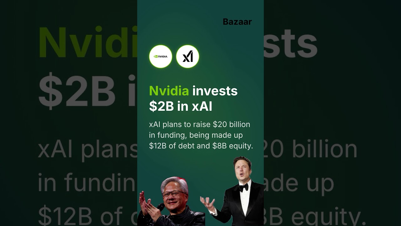 Nvidia to invest $2 billion in xAI 