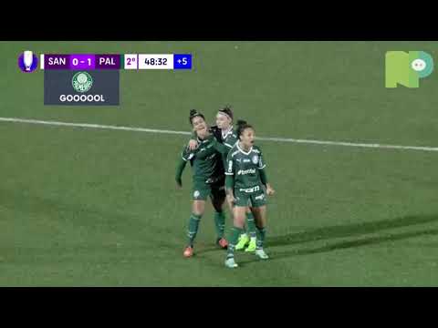 SANTOS 0 X 1 PALMEIRAS | GOL DO JOGO | FINAL DO PAULISTÃO FEMININO