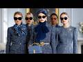 Ralph Lauren Fall/Winter 2026/27 | Sophisticated Dusty Blue Fashion Trends 2027