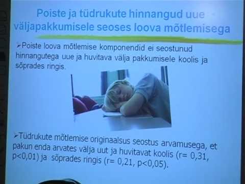 Video: Loovuse Ja Kujutlusvõime Erinevus