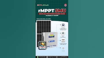 Go Solar Smart! UTL r-MPPT SMU + 275W TOPCon Panels | Compact, Efficient & Reliable
