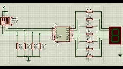 Práctica No.1 - Decodificador BCD a 7 Segmentos
