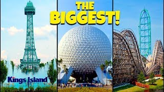 Top 10 Largest Theme Parks in the USA \& Canada