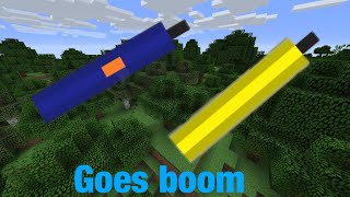 TNT DYNAMITE THROWABLE WEAPONS AND EQUIPMENT mod for minecraft