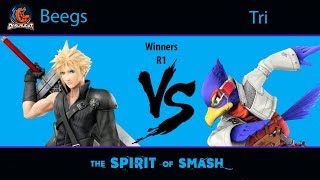 'The Spirit of Smash' - [oS] Beegs (Cloud) vs Tri (Falco) WR1
