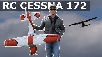 Scratch Built CESSNA 172 V2 - Maiden Flight