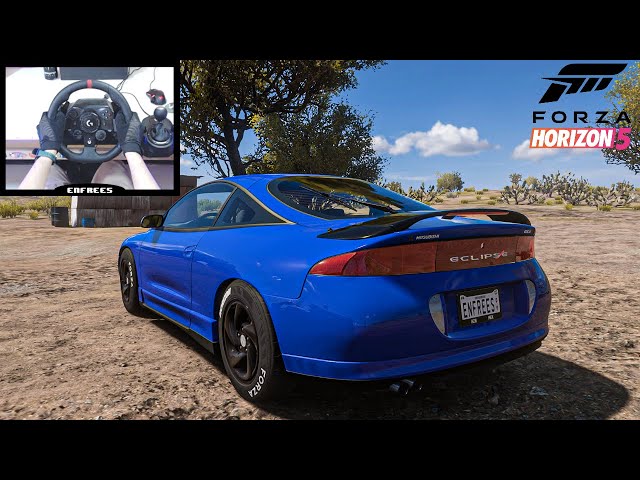 Mitsubishi Eclipse GSX - Forza Horizon 5 | Logitech g923 gameplay