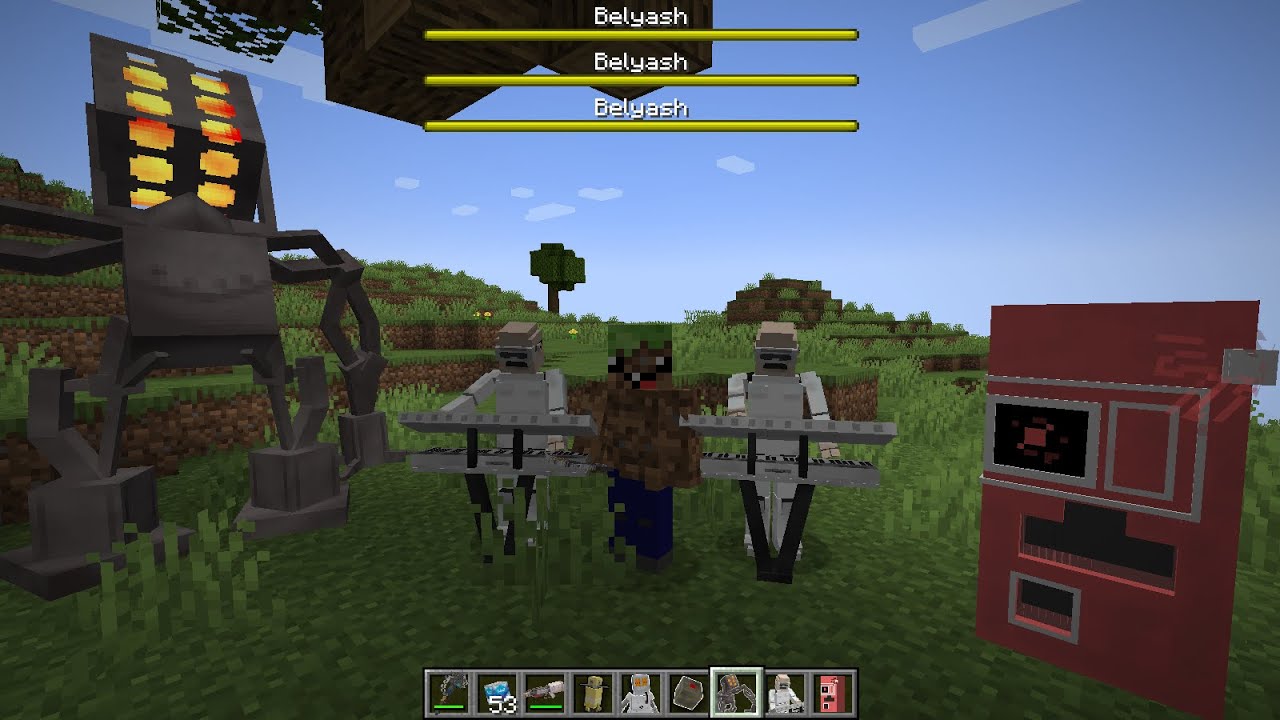 Atomic heart mod на майнкрафт ОБЗОР