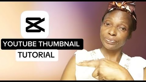 I made Youtube THUMBNAIL with CAPCUT!!