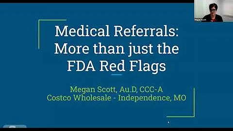 Medical Referrals, More than FDA Red Flags, Megan ...