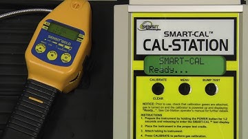 SENSIT GOLD 100 Calibration Using The SMART-CAL Calibration Station