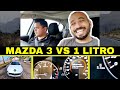 PRUEBAS DE CONSUMO: MAZDA 3 VS 1 LITRO DE GASOLINA!