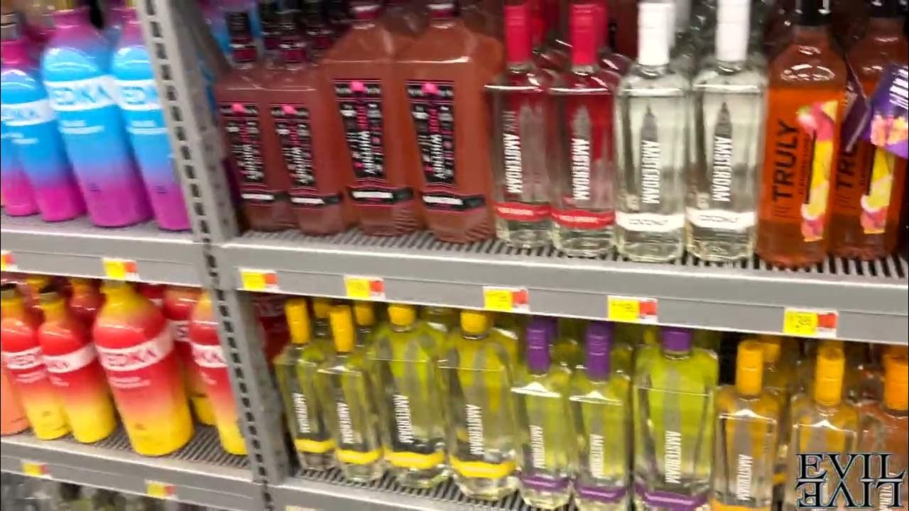 Цены на алкоголь в Walmart Liquor, Florida walmart vodka YouTube