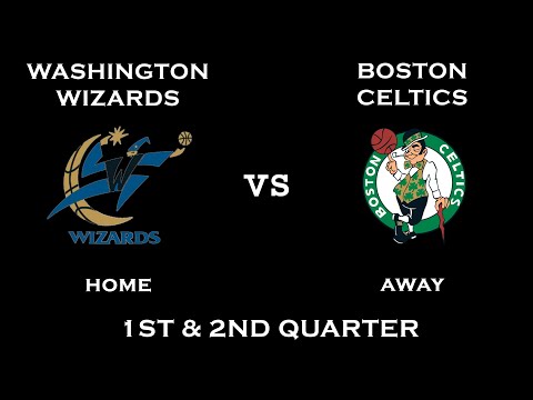 NBA 2K10 Gameplay Washington Wizards Vs Boston Celtics 1st 2nd Quarter