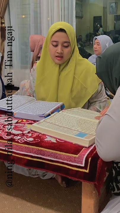 The Koran Reading Team #ningnila #sabilutaubahpusat