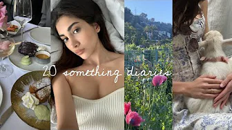 Cozy spring days 🌼 healthy habits,  LA gardens & visiting Temecula farms