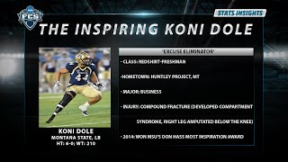 FCS STATS: The Inspiring Koni Dole