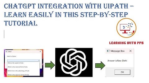 ChatGPT integration with UiPath – Learn easily in this step-by-step tutorial