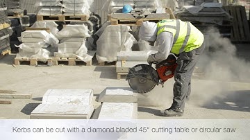 PolySto installation video - Chemical anchorage for PolySto kerbs