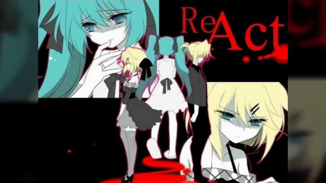 [하츠네 미쿠&카가미네 린&렌]- REACT