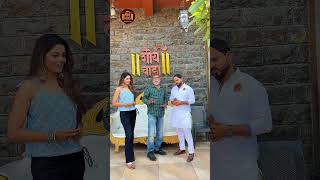 मराठी अभिनेत्री पूजा सावंत आणि अभिनेते शशांक शेंडे सर यांची हॉटेल शौर्यवाड्याला खास भेट!