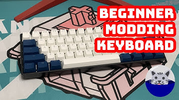 beginner modding a keyboard! gk61 hot swappable