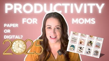Master Your Mom Life with Faith and Organization | Productivity for Moms in 2025