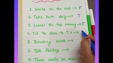 Write True or False || SST Worksheet || Grade 1 #worksheet #sst #true #false #write