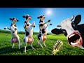 Funny cow dance for 14 minutes straight  cow song  cows 2024  cow dance mix  dancing cow