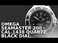 OMEGA Seamaster 200 Cal.1438 Quartz Black Dial