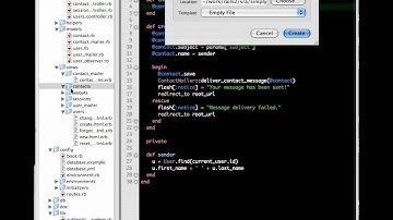 Contact form in Rails