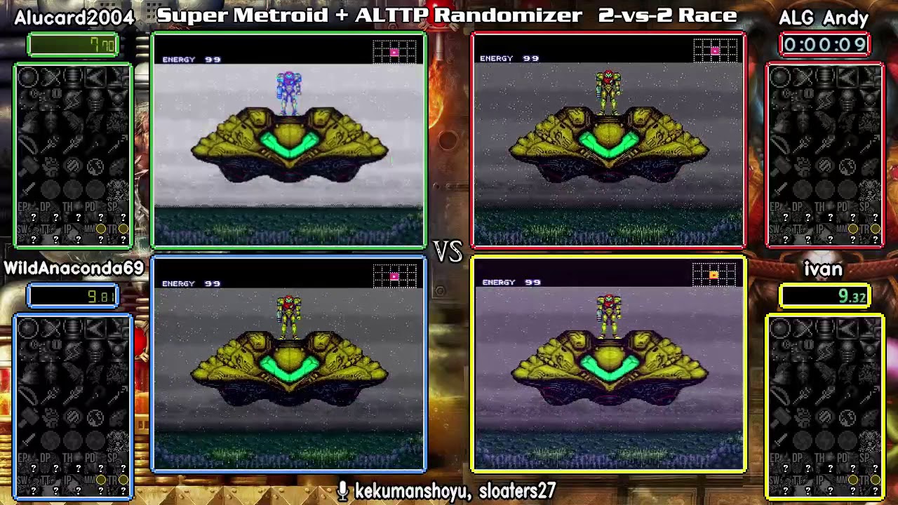 super metroid randomizer tournament rules