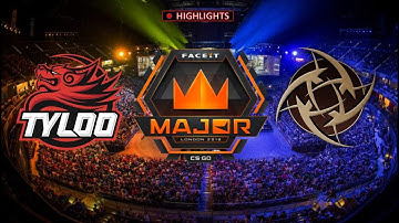 Tyloo vs NiP Highlights ( Train ) | FaceIT Major : London 2018