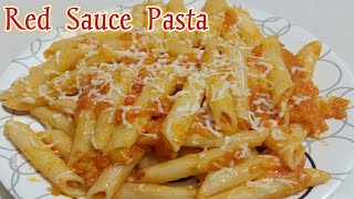 Pasta in Red Sauce | रेड सॉस पास्ता रेसिपी | Indian Style Red Sauce Pasta Recipe | Red Sauce Pasta