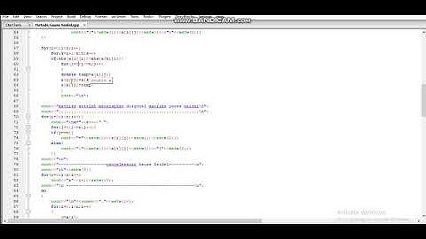 Metode Gauss Seidel menggunakan C++